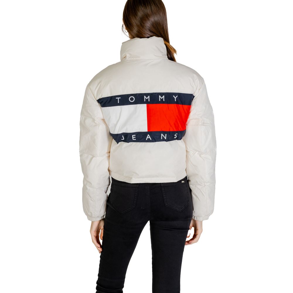 Tommy Hilfiger Jeans Creme Genbrugspolyester Jakker &amp; Frakke