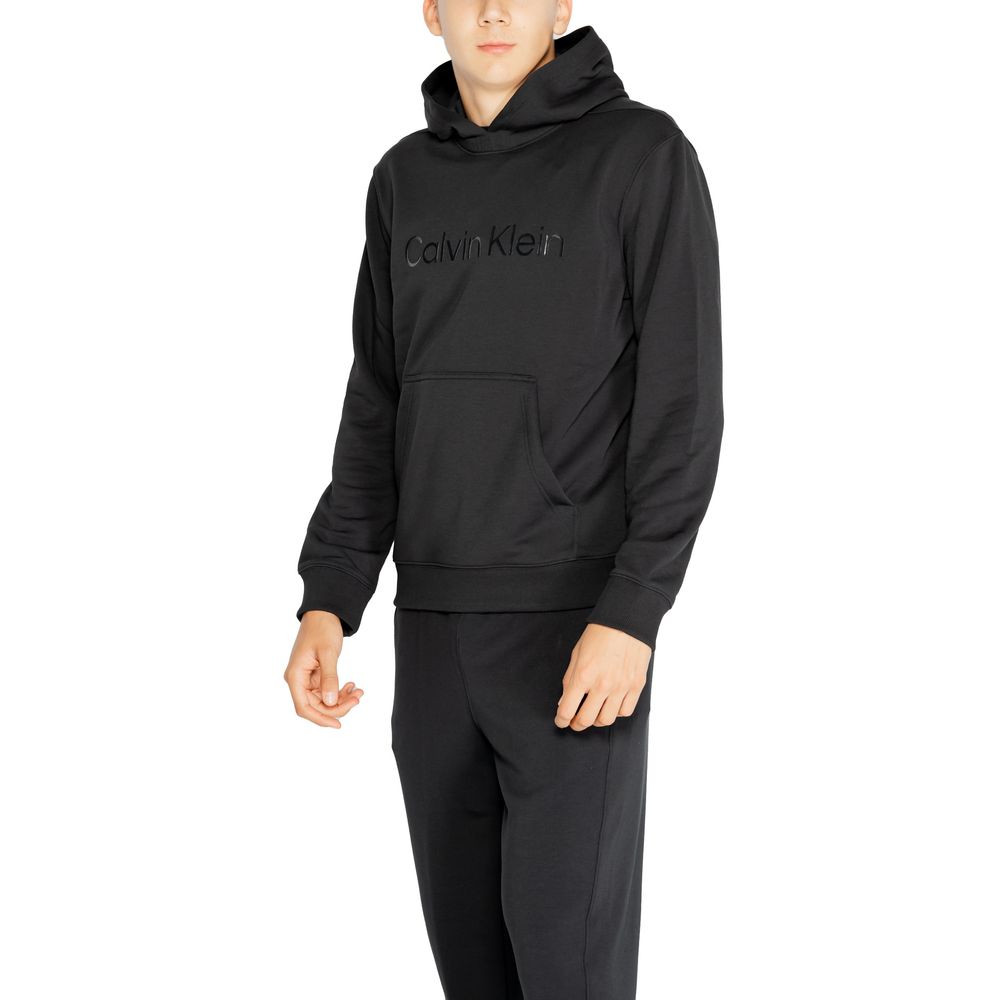 Calvin Klein Sport Black Recycled Polyester Sweater