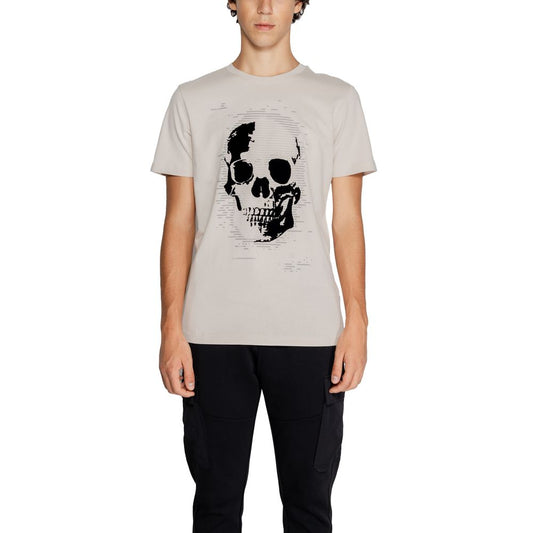 Antony Morato Beige T-shirt i bomuld