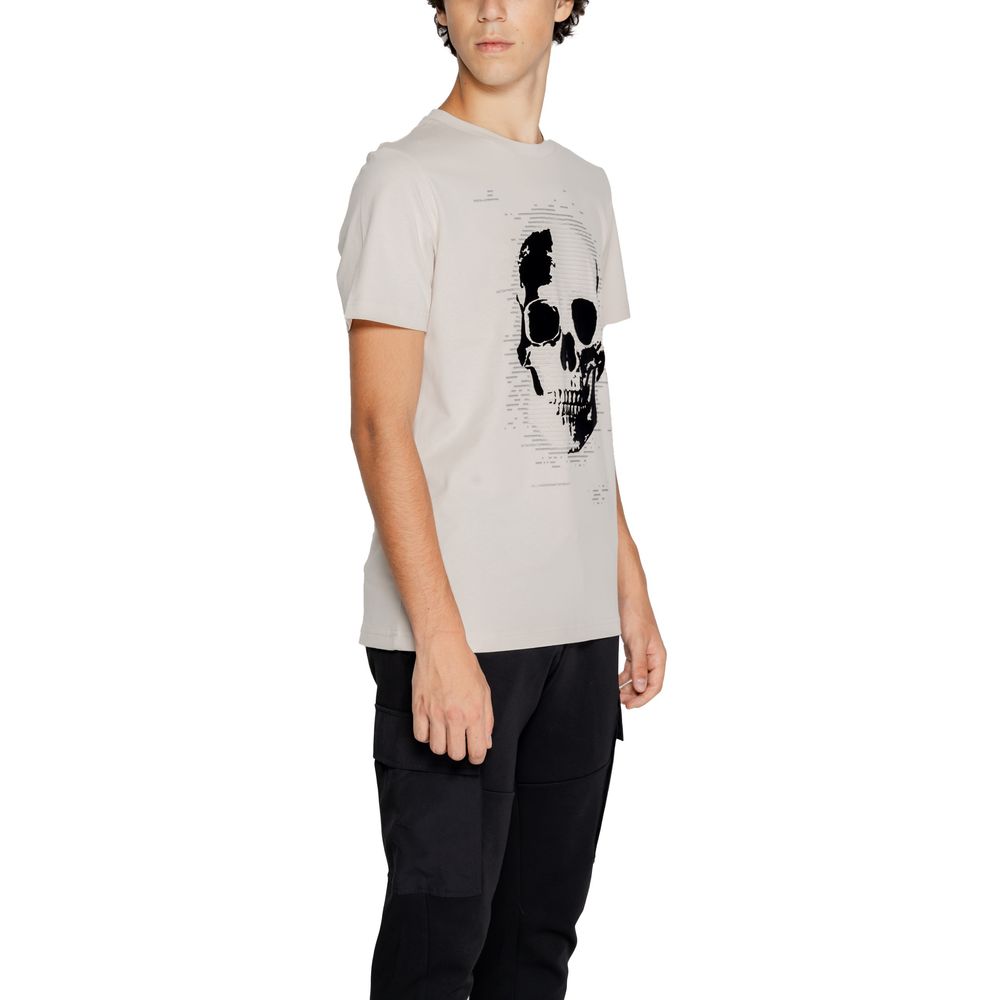 Antony Morato Beige T-shirt i bomuld