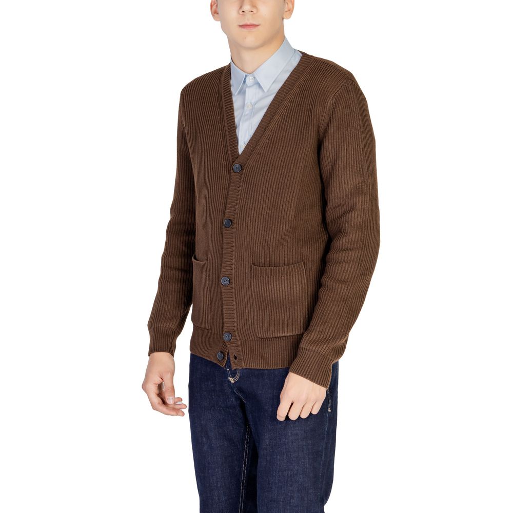 Antony Morato brun polyester cardigan