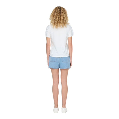 Jacqueline De Yong Hvide Bomuldstoppe &amp; T-shirt