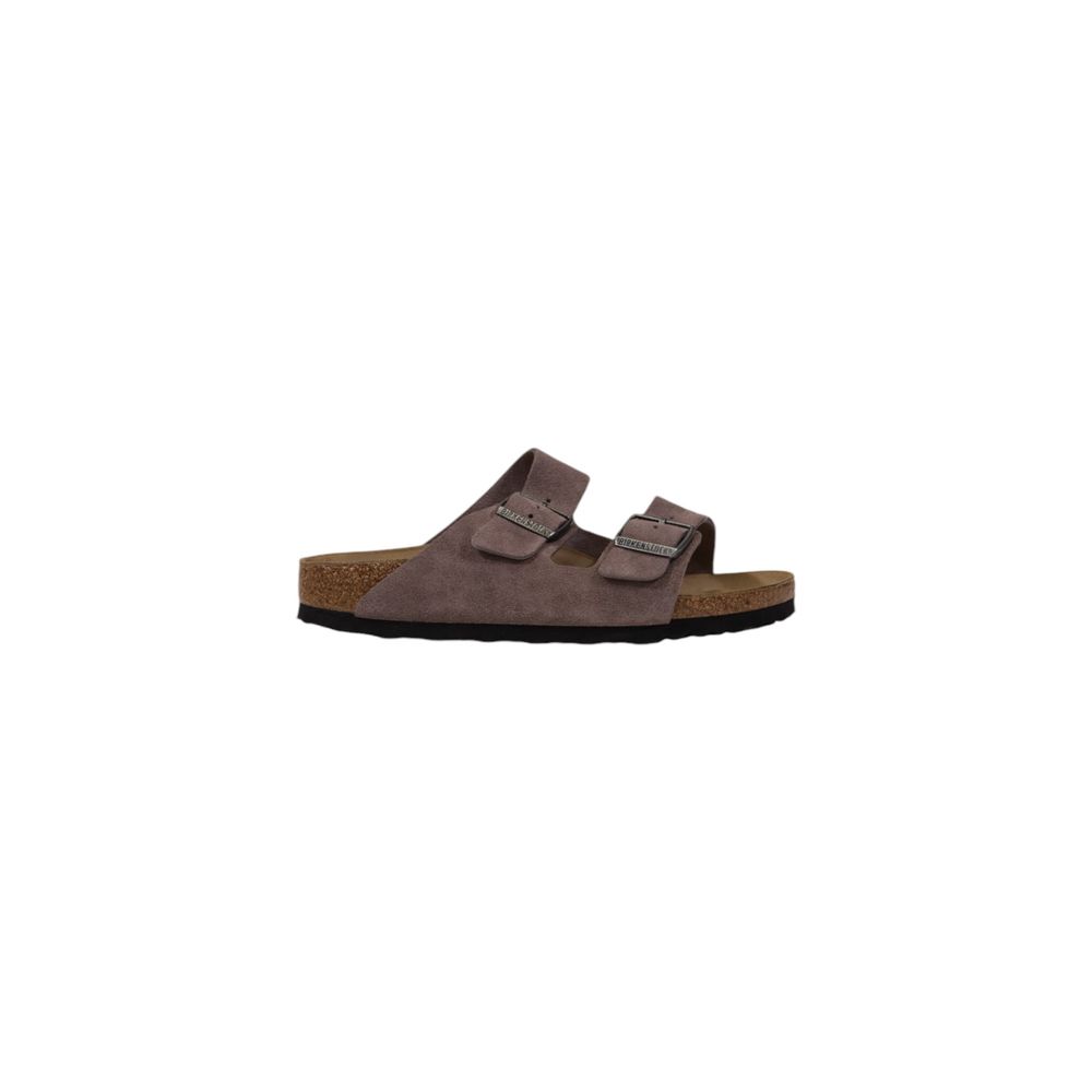 Birkenstock lilla ruskindssandal