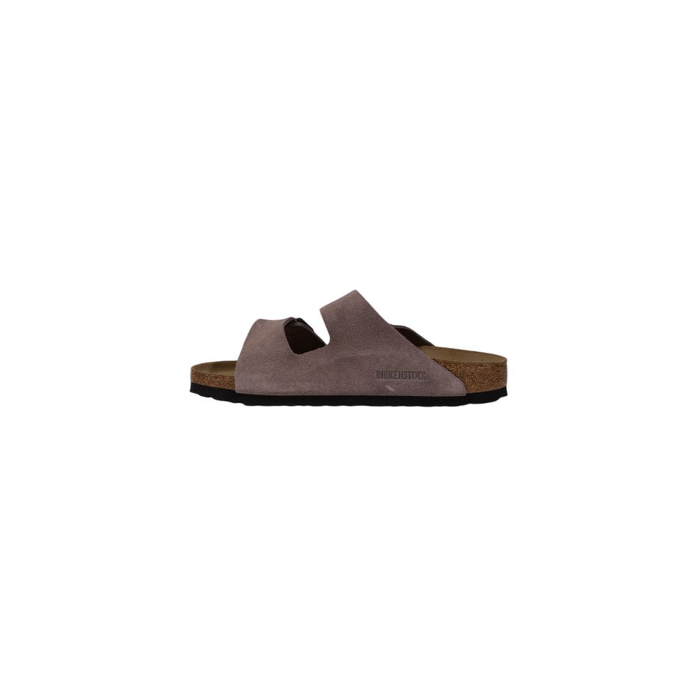 Birkenstock lilla ruskindssandal