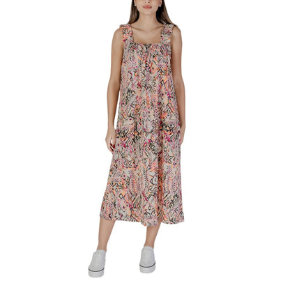 B.Young Multicolor Cotton Dress