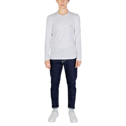 Emporio Armani Undertøj Hvid Modal Skjorte