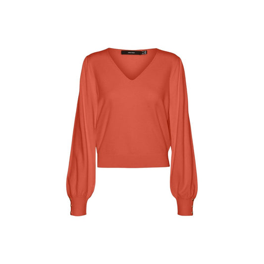 Vero Moda rød polyester toppe &amp; t-shirt