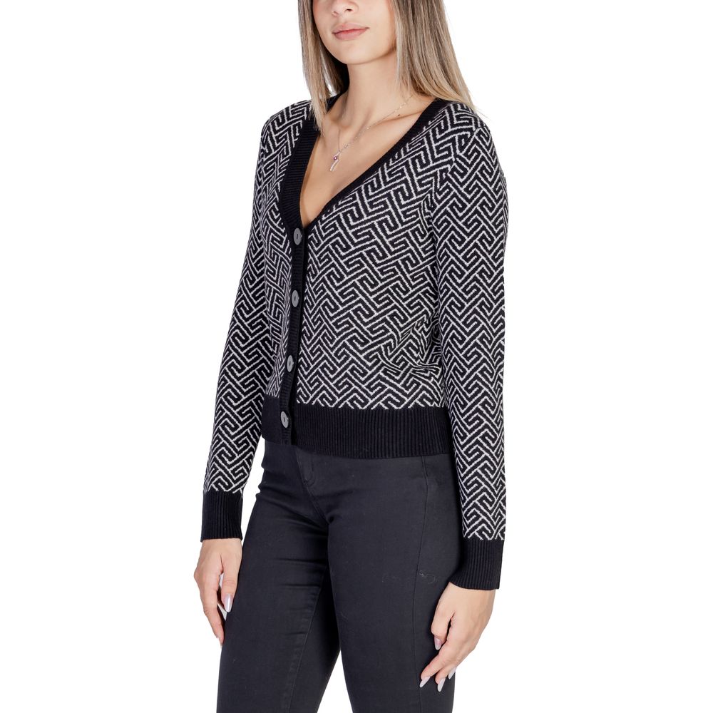 Vero Moda sort viskose cardigan