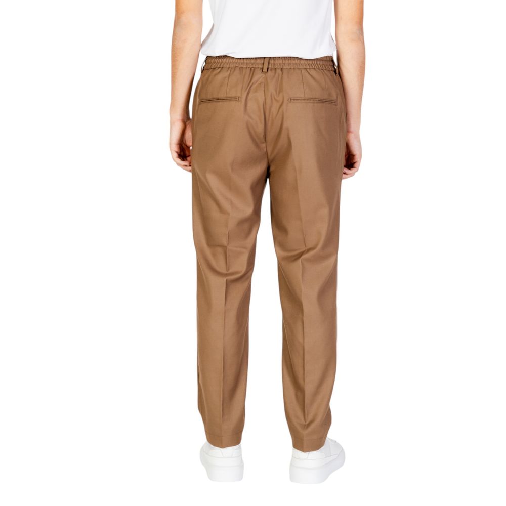 Hamaki-Ho Beige polyester jeans og bukser