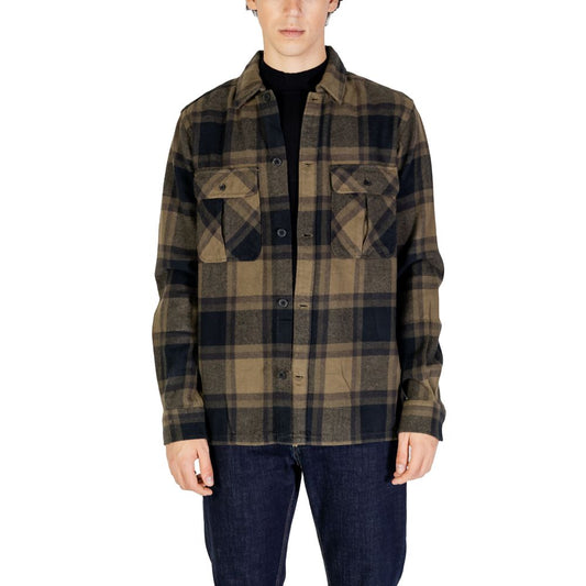 Only &amp; Sons Grøn Bomuldsskjorte