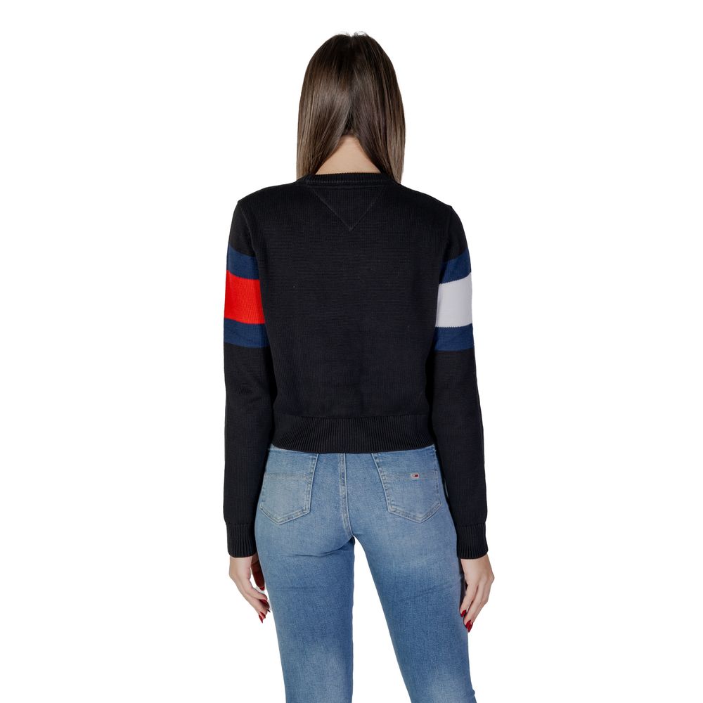 Tommy Hilfiger Jeans Sorte Bomuld Rigenerato Toppe &amp; T-shirt