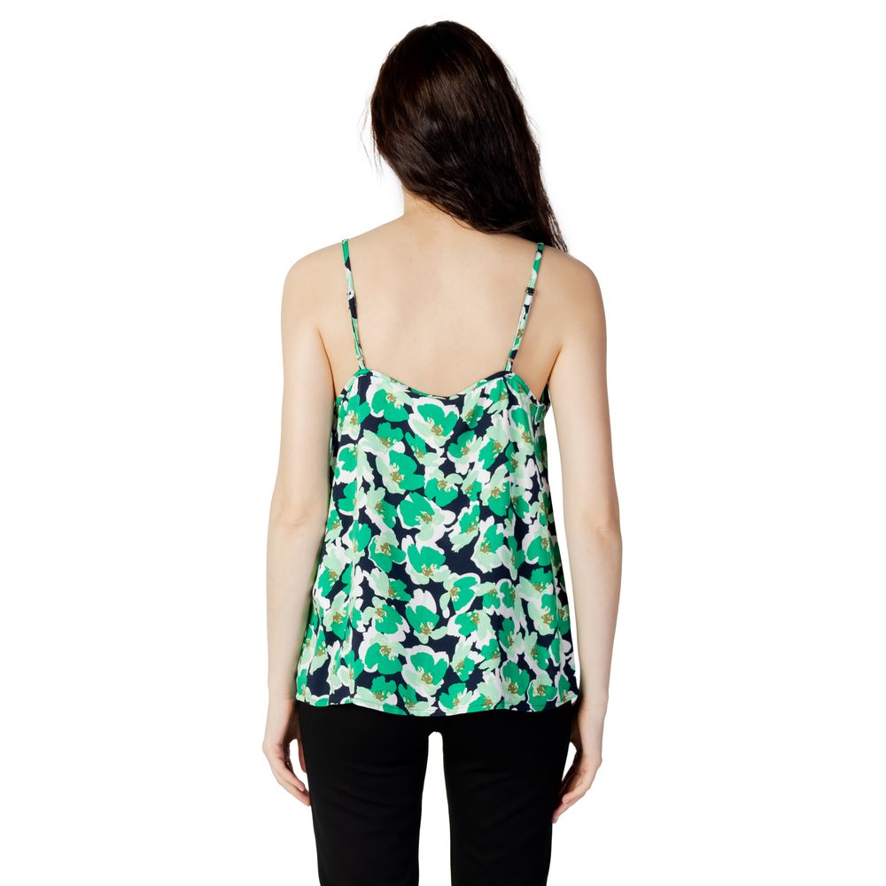 Jacqueline De Yong Grønne Bomuldstoppe &amp; T-shirt