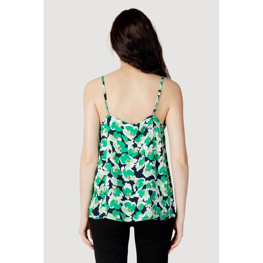 Jacqueline De Yong Grønne Bomuldstoppe &amp; T-shirt
