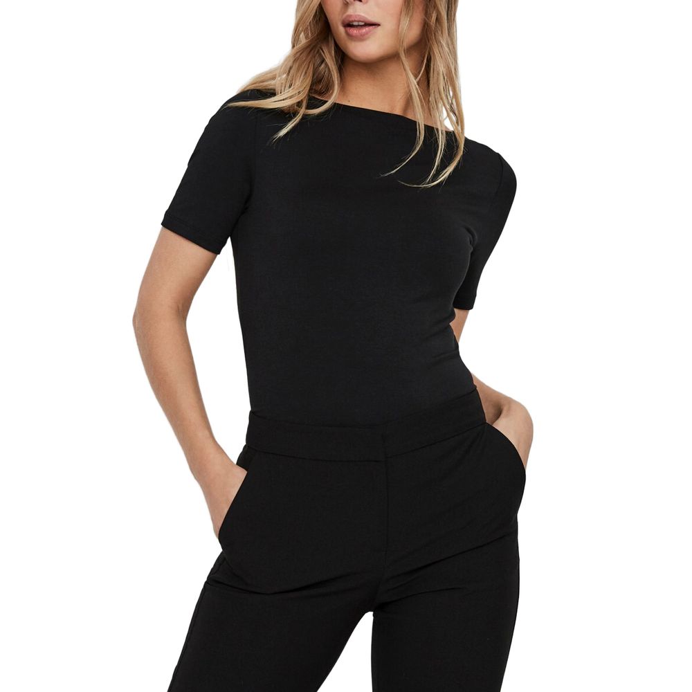 Vero Moda Sort Viscose Toppe &amp; T-Shirt