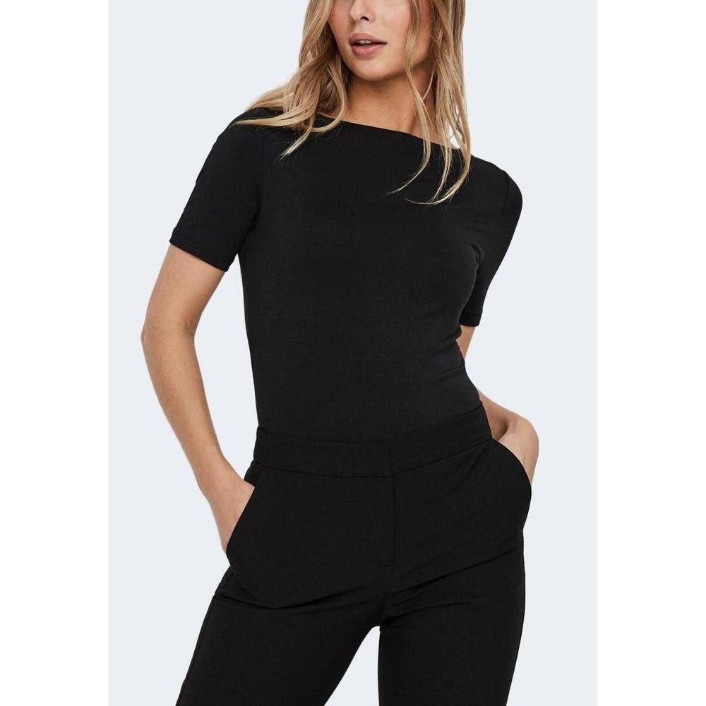 Vero Moda Sort Viscose Toppe &amp; T-Shirt