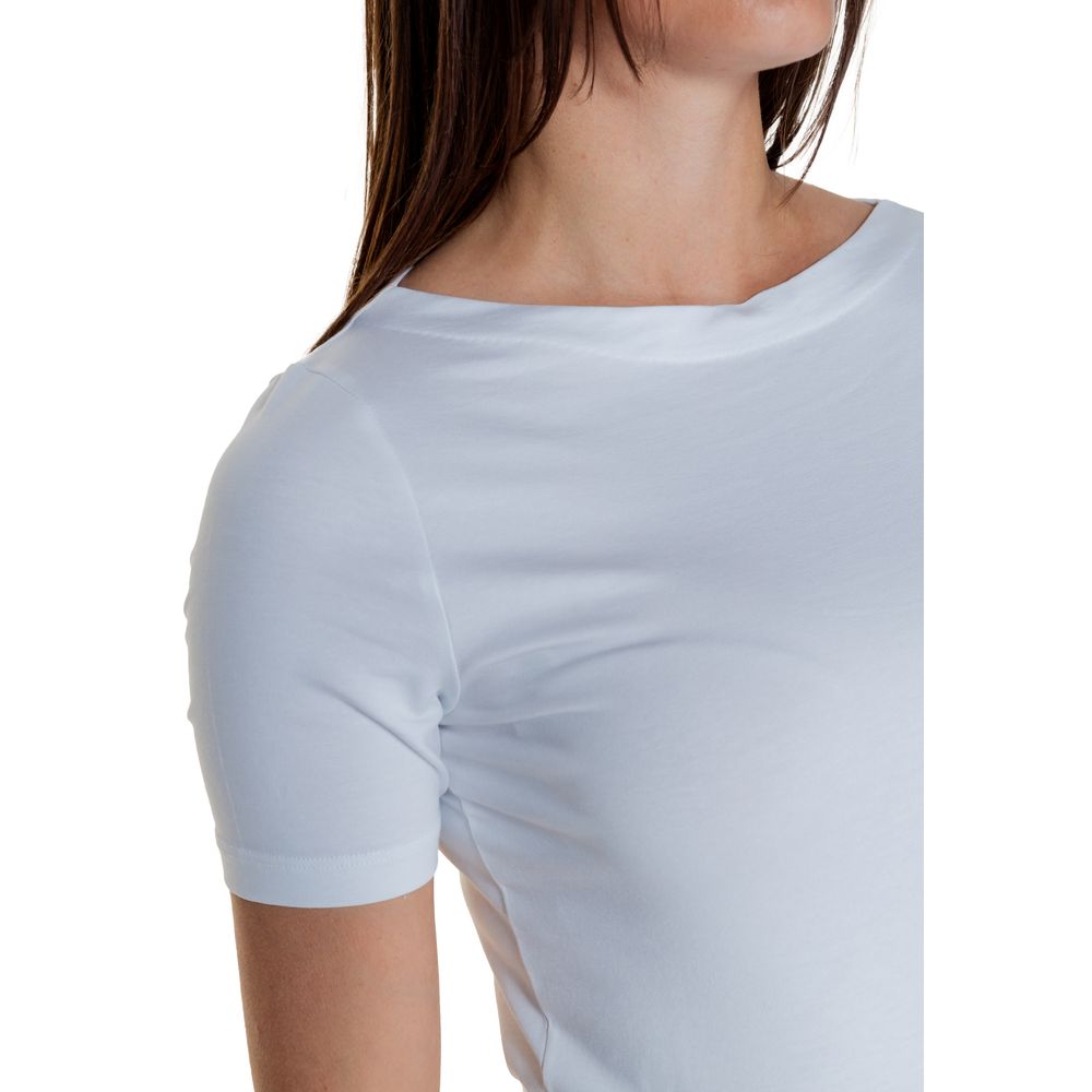 Vero Moda White Viscose Toppe &amp; T-Shirt