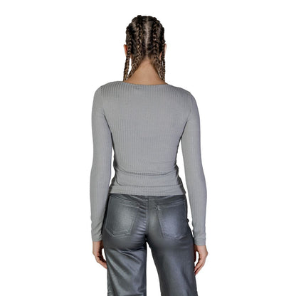 Vero Moda Sølvfarvede Toppe &amp; T-shirt i Genbrugspolyester