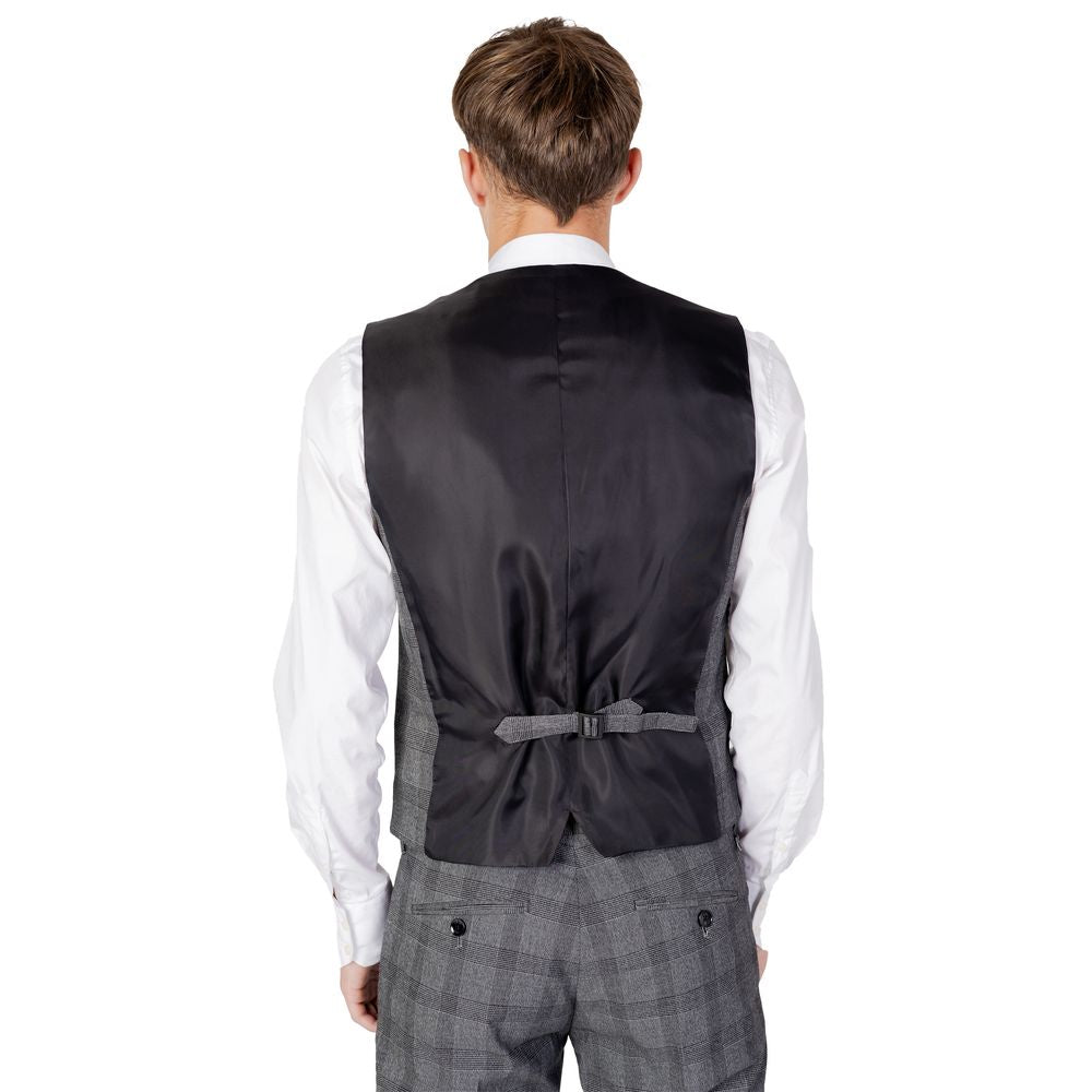 Antony Morato Sort polyestervest