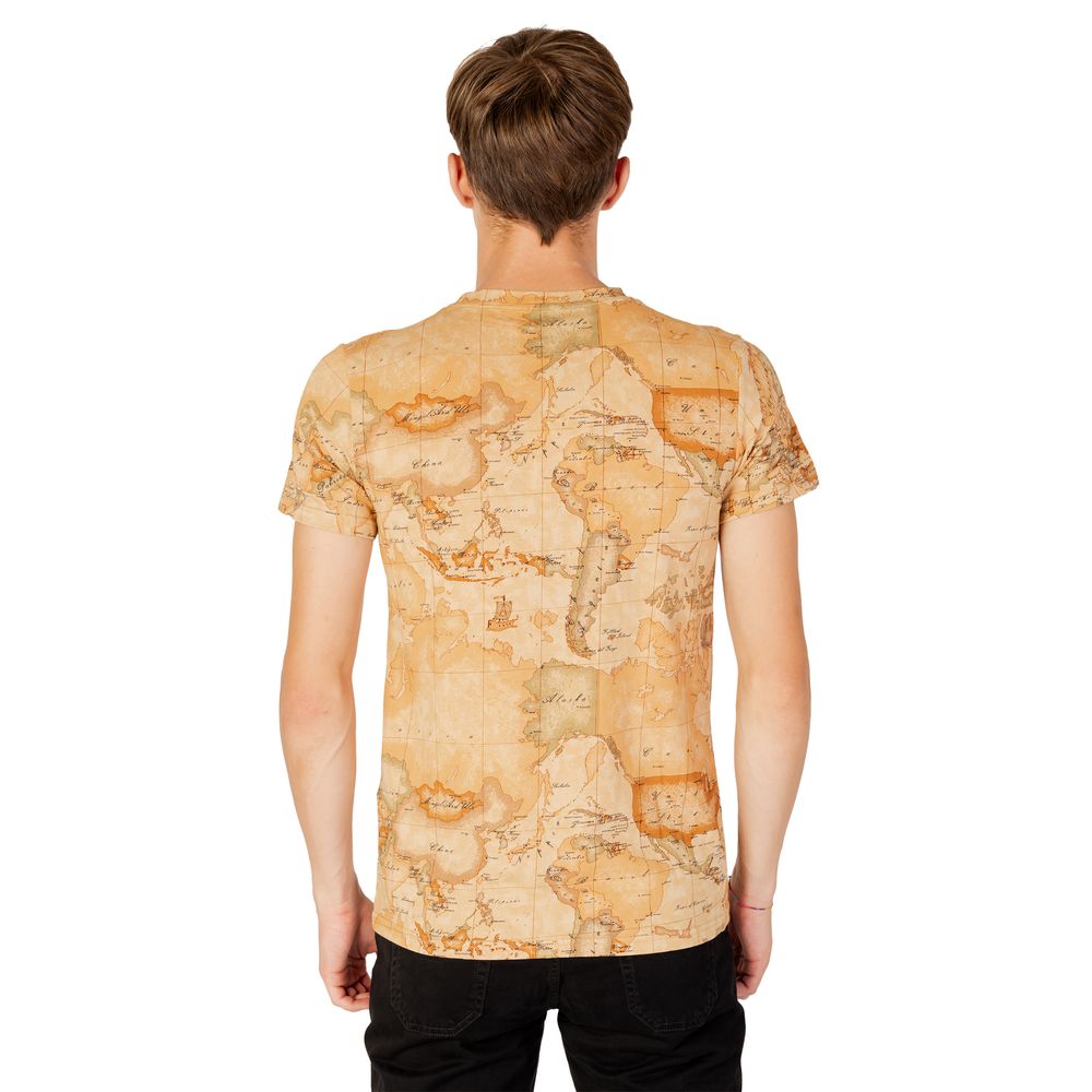 Alviero Martini Prima Classe Beige T-shirt i bomuld