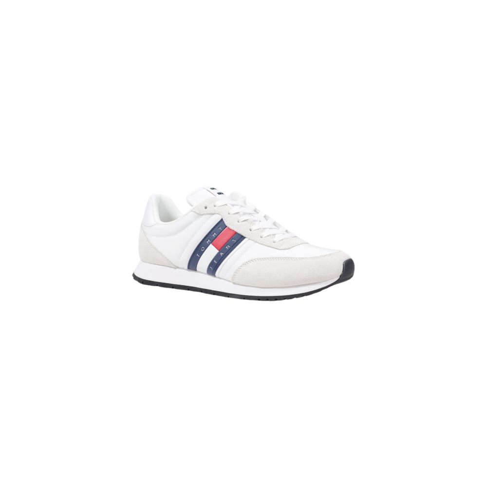 Tommy Hilfiger Jeans Hvid Genbrugspolyester Sneaker