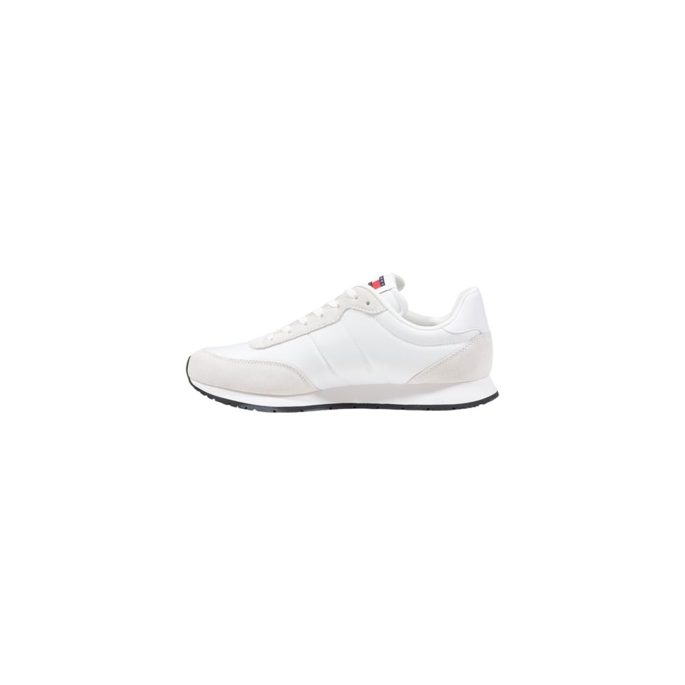 Tommy Hilfiger Jeans Hvid Genbrugspolyester Sneaker