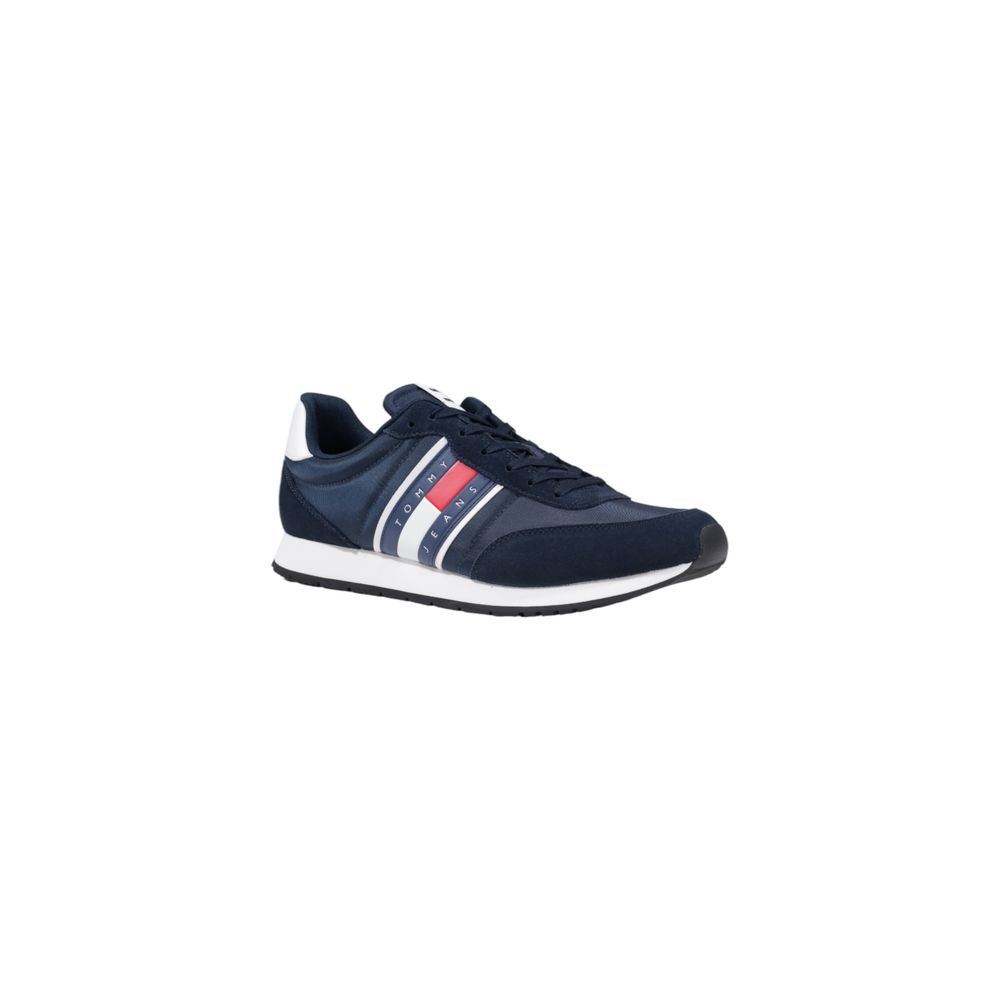 Tommy Hilfiger Jeans Blå Genbrugspolyester Sneaker