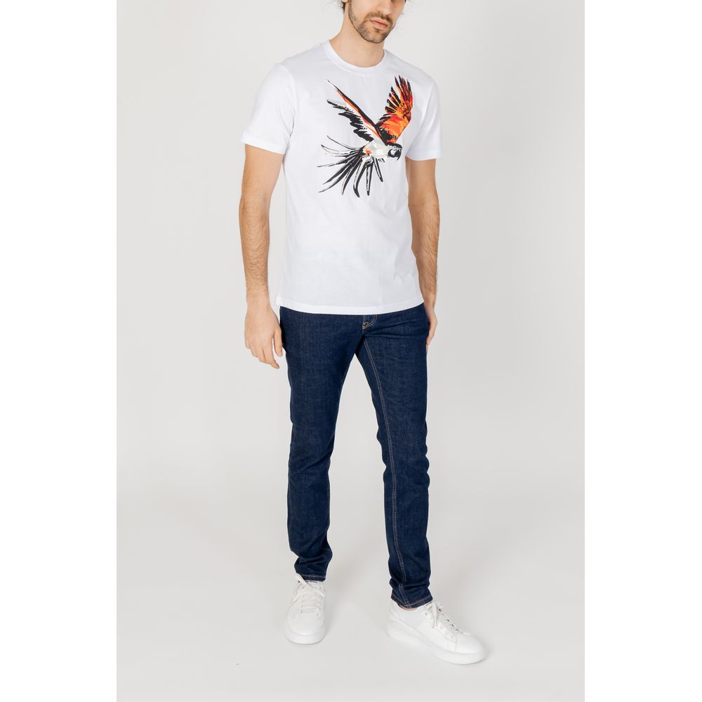 Antony Morato T-shirt i hvid bomuld