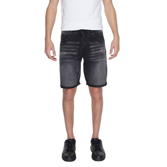 Antony Morato Sort bomuldshorts