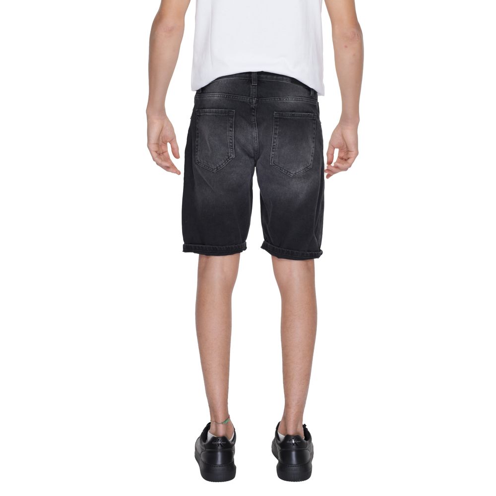 Antony Morato Sort bomuldshorts