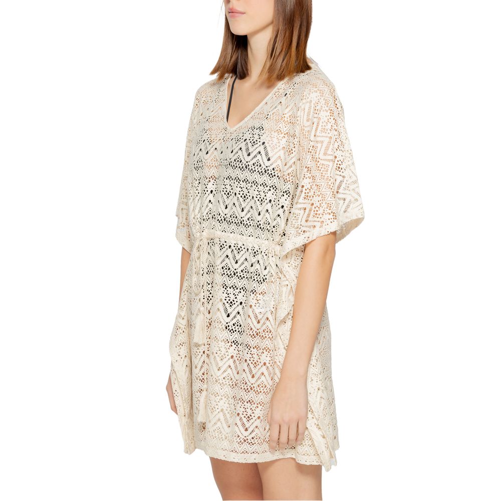 Vero Moda Beige polyesterkjole