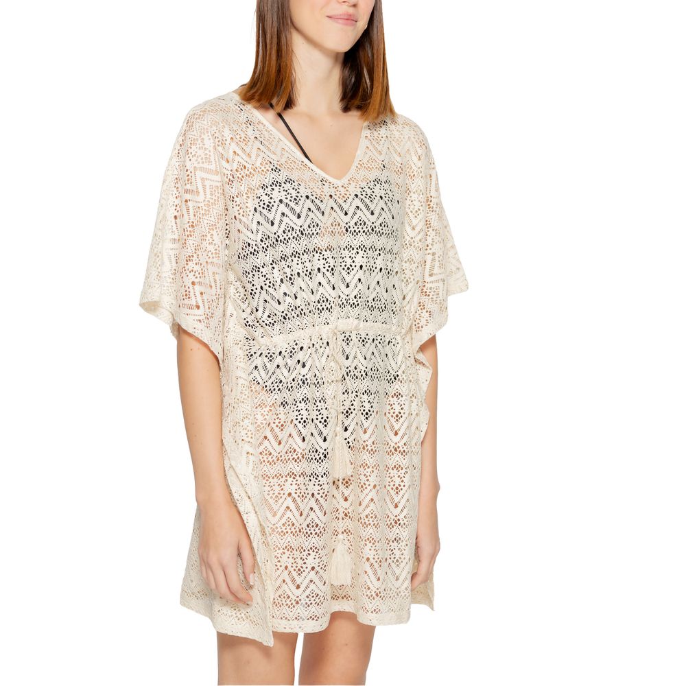 Vero Moda Beige polyesterkjole