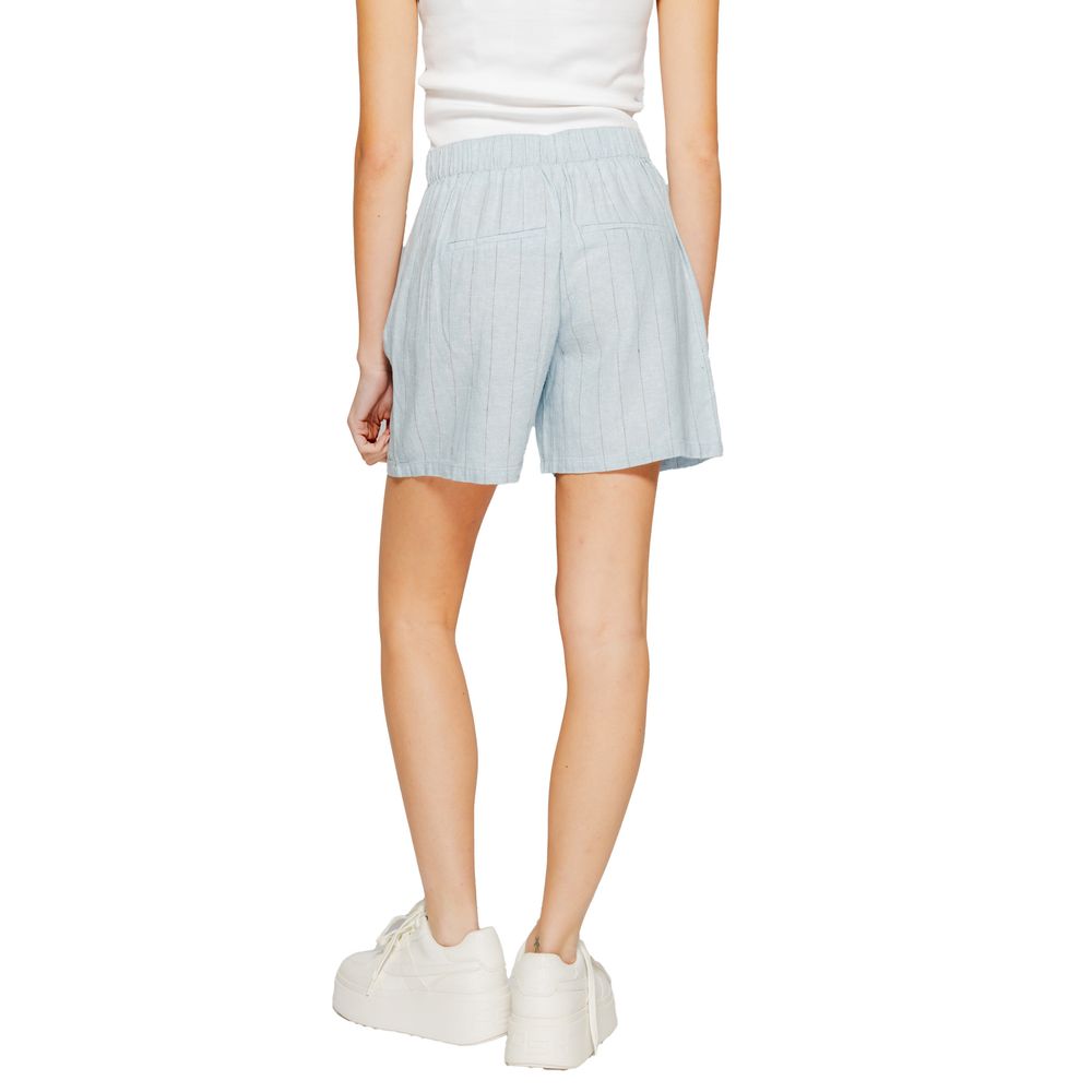 Vero Moda Lyseblå Linned Short