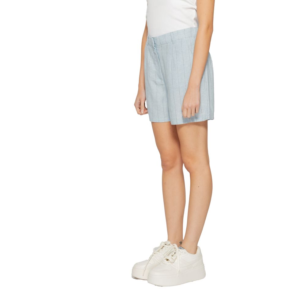 Vero Moda Lyseblå Linned Short