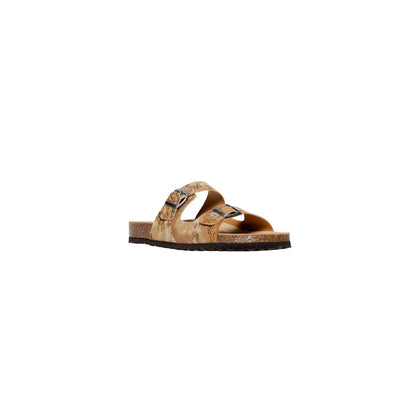 Alviero Martini Prima Classe beige tekstil sandal