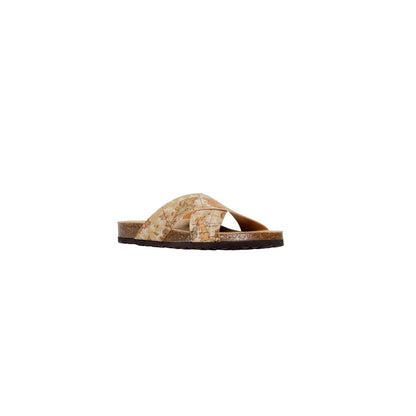 Alviero Martini Prima Classe beige tekstil sandal