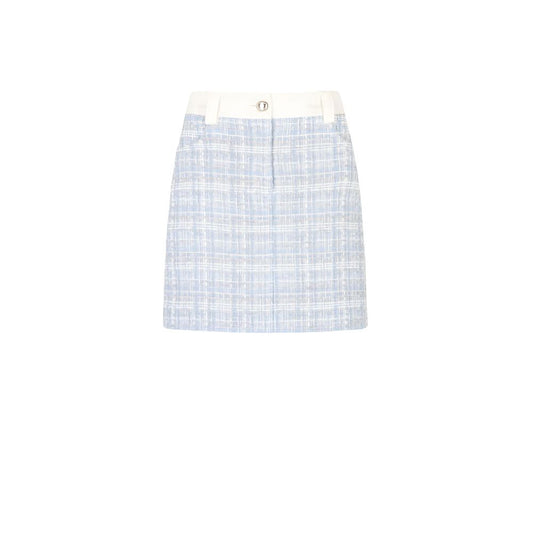 Morgan De Toi Blå Polyester Nederdel