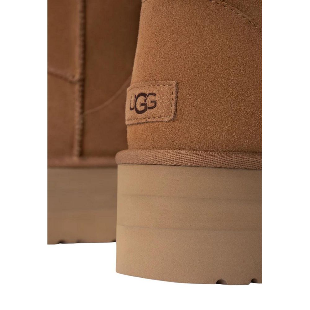 UGG Beige ruskindsstøvle