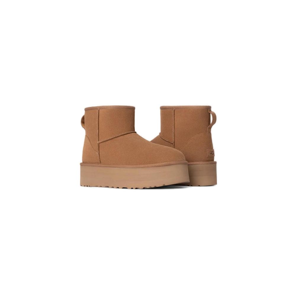 UGG Beige ruskindsstøvle