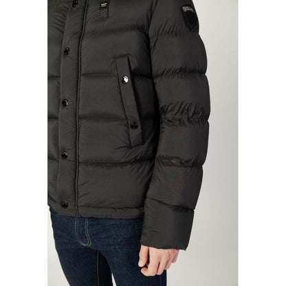 Blauer Black Polyamide Jacket