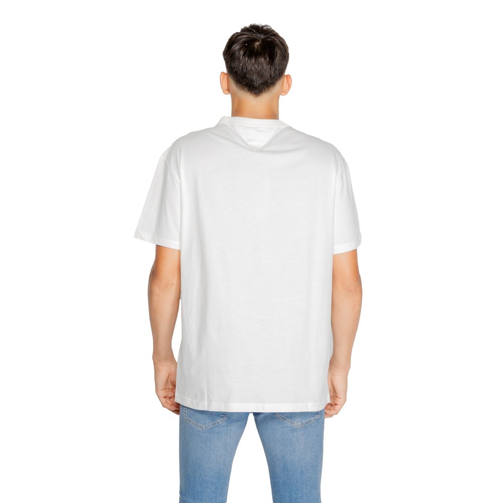 Tommy Hilfiger Jeans hvid bomuld Rigenerato T-shirt