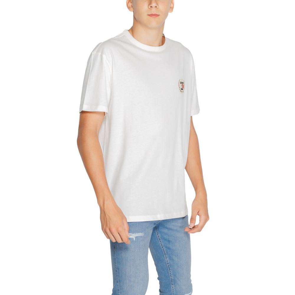 Tommy Hilfiger Jeans hvid bomuld Rigenerato T-shirt