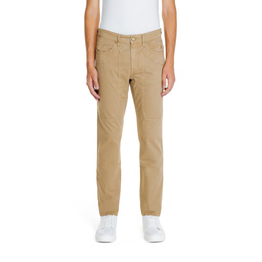 Jeckerson beige jeans og bukser i bomuld