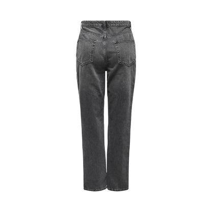 Only Gray Cotton Jeans & Pant