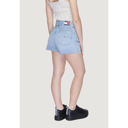 Tommy Hilfiger Jeans Lyseblå Bomuldsshorts