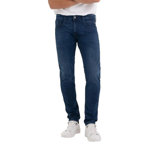 Replay blå bomulds jeans og bukser