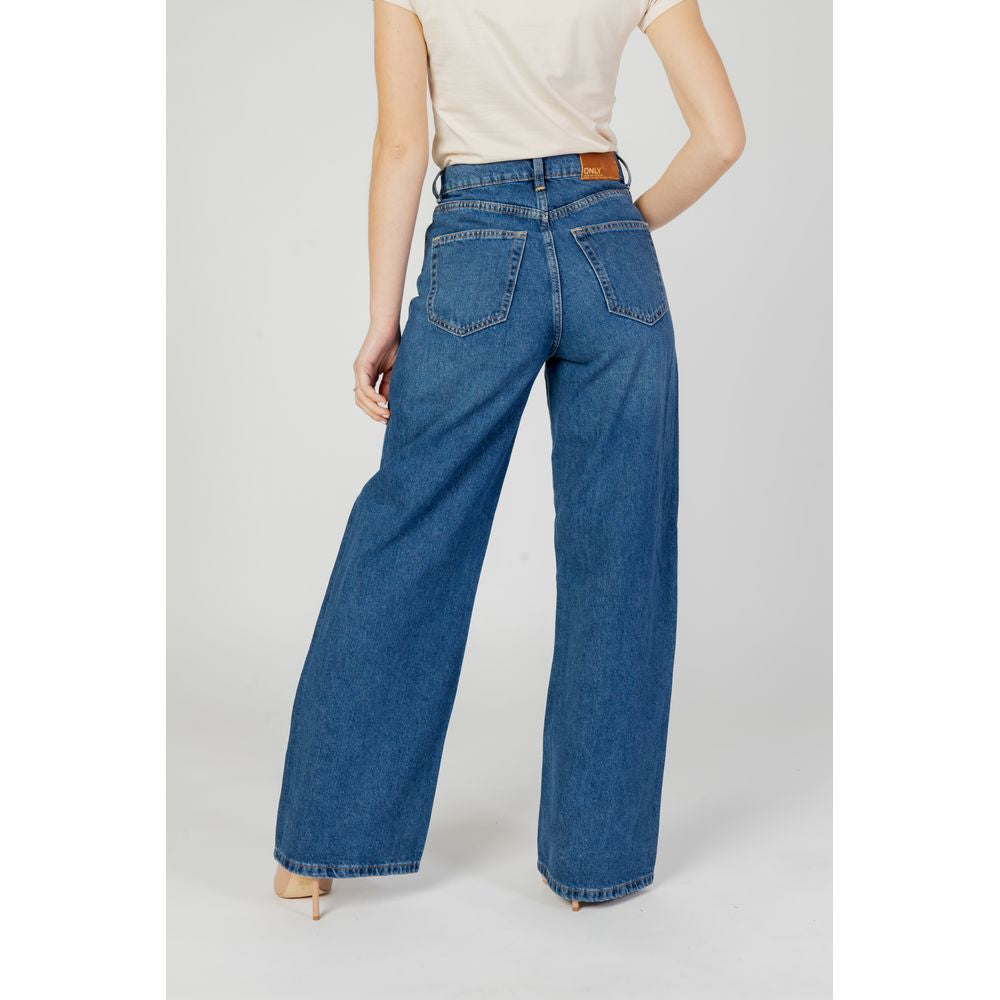 Only Blue Cotton Jeans & Pant