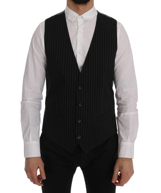 Dolce &amp; Gabbana elegant stribet vest