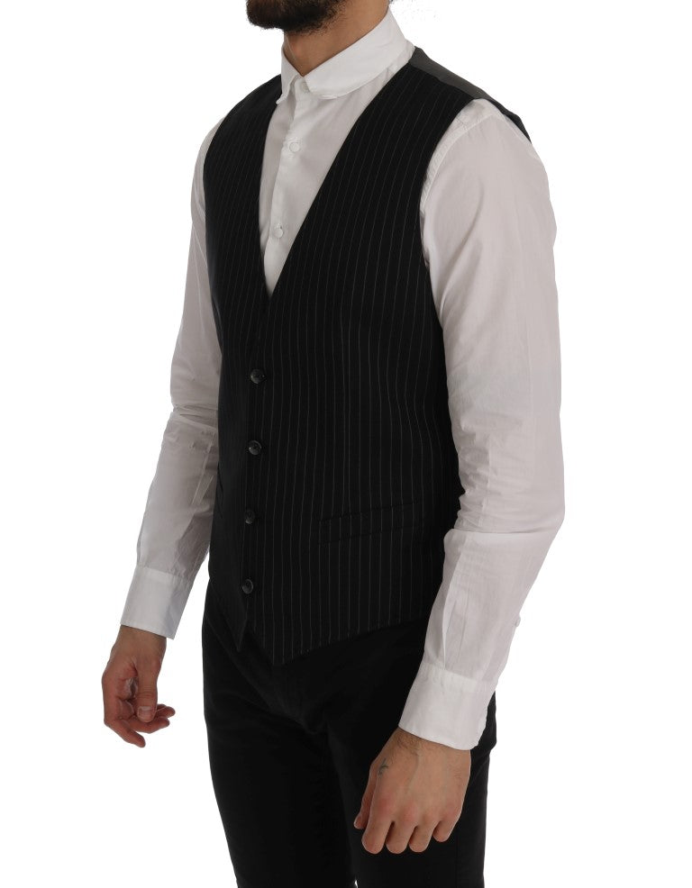 Dolce &amp; Gabbana elegant stribet vest