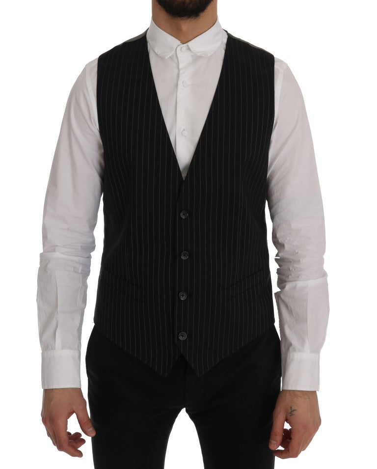 Dolce &amp; Gabbana elegant stribet vest