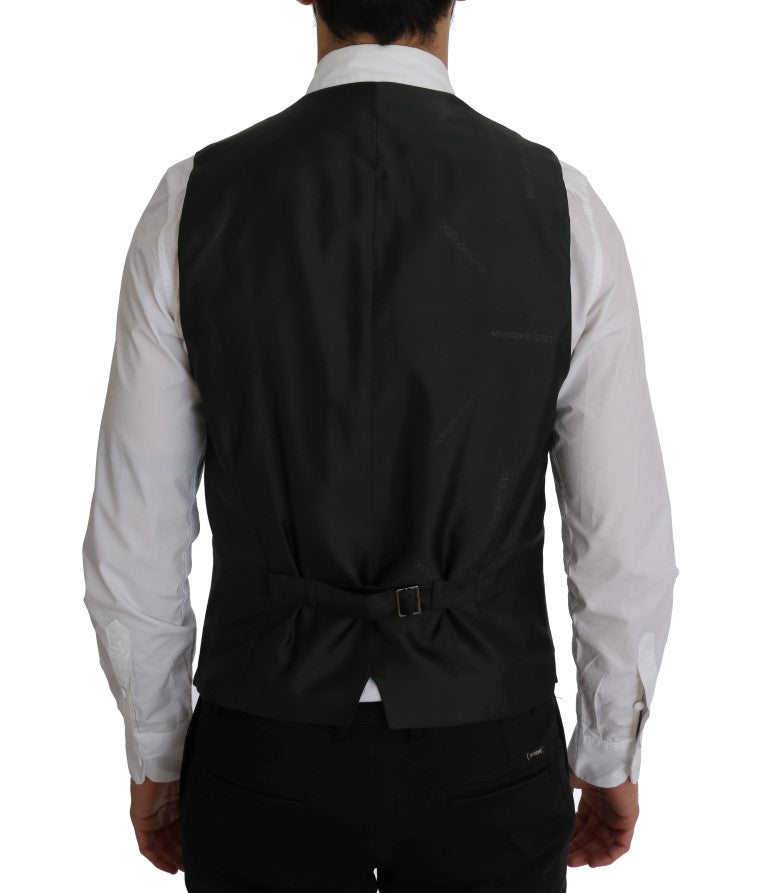 Dolce &amp; Gabbana elegant stribet vest vest